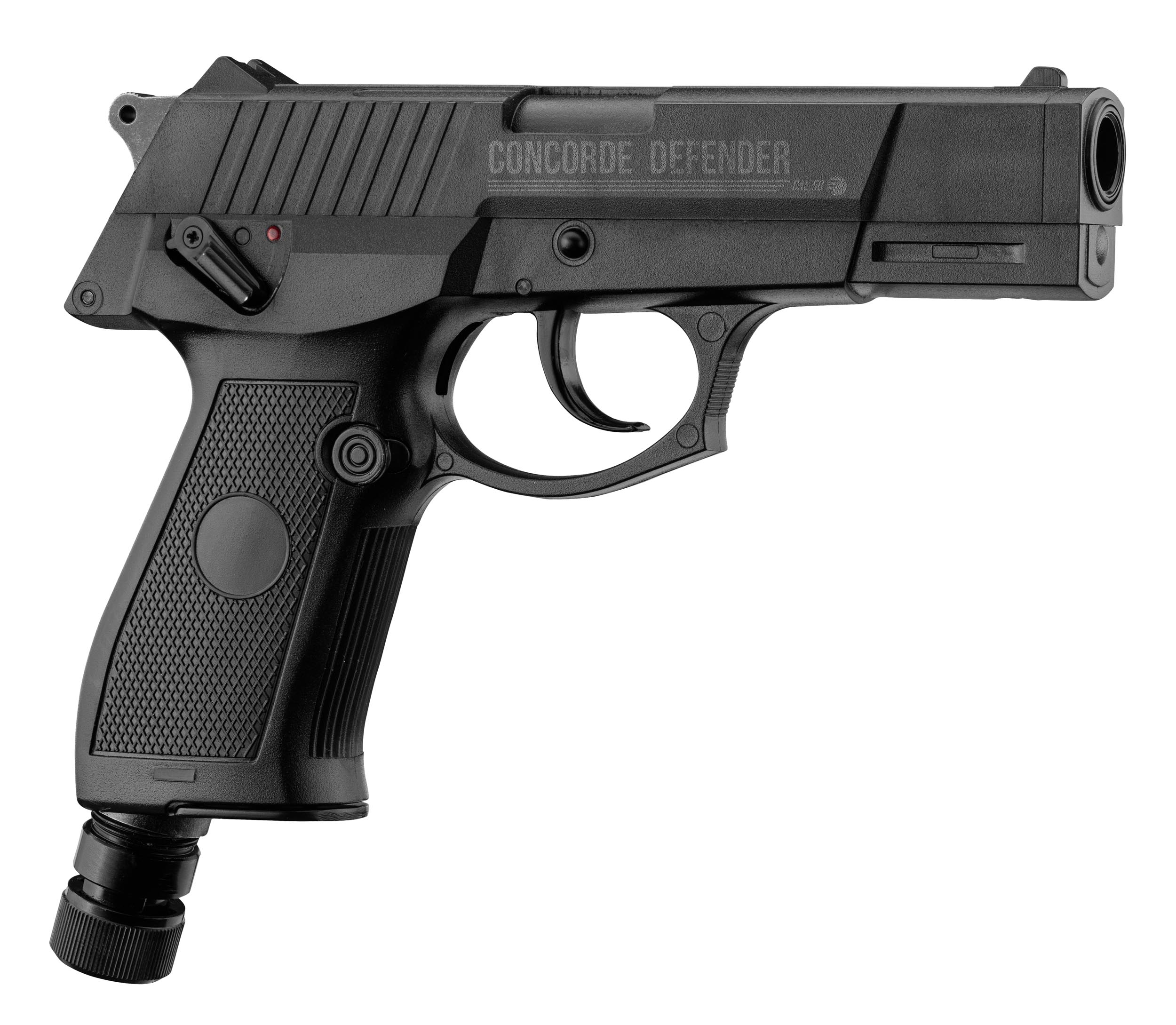 Pistolet Concorde Defender CO2 cal. 50 à balles caoutchouc Pistolet Concorde Defender CO2 cal. 50 à balles caoutchouc